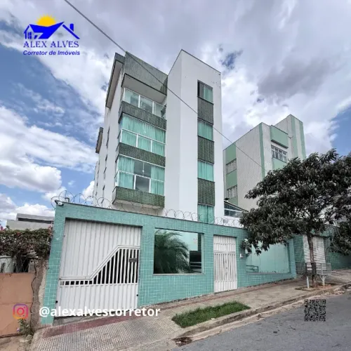Apartamento com Área Privativa 2 Quartos 1 Suíte, 2 Vagas, Bairro Miramar - BH