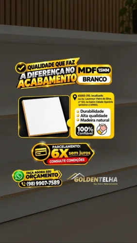 Chapas de MDF Várias Cores - Entrega a Combinar
