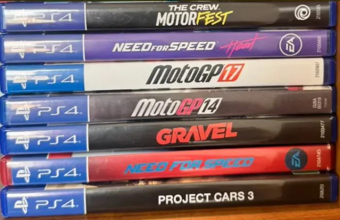 Lote Jogos Ps4 - 7 Jogos - Midia Fisica
