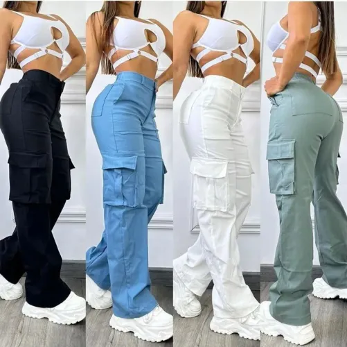 Calças CARGO 100 JEANS Feminina BELÍSSIMAS