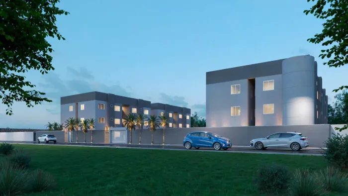 Apartamento para Venda em Itaitinga, Gererau, 2 dormitórios, 1 suíte, 1 banheiro, 1 vaga