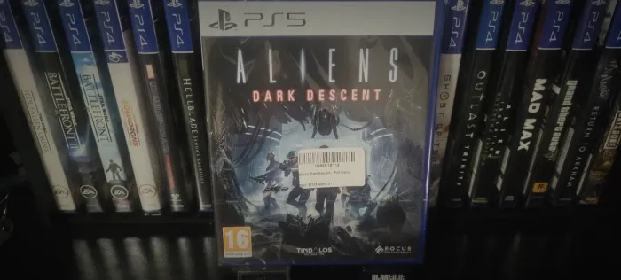 Jogo PS5 Aliens Dark Descent Lacrado!