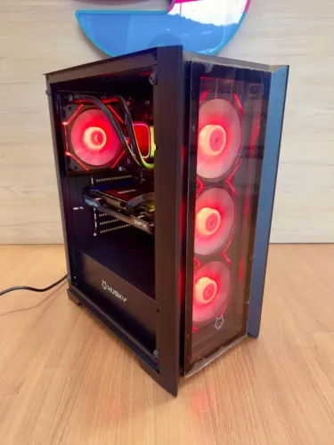 PC Gamer | Ryzen 7600 + WC | XFX RX 7600 8GB | 16GB DDR5 | NVME 500GB | Wi-fi | Garantia