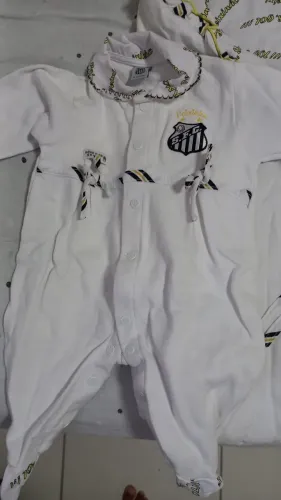 Roupa de Bebê Time Santos