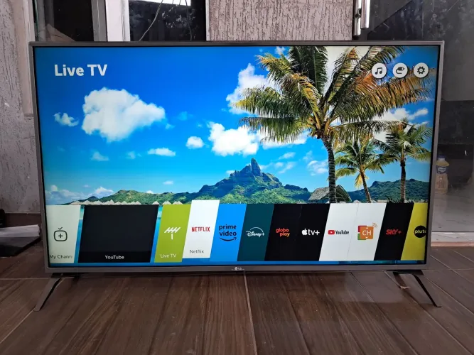LG SMART TV 50" 4K,SISTEMA ATUALIZADO,COMPLETA,DIVIDO NO CARTÃO 12X, ENTREGO