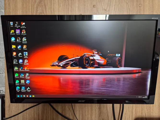 Monitor Gamer Acer KG241Q S 24" Full HD 165Hz 0.5ms
