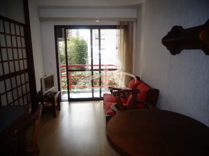 LR Flats Apartamento e Studio - Flat mobiliado de 35m² para alugar em Moema, confira!