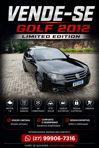 Volkswagen Golf Sportline 1.6 MI Total Flex 8V 4P 2012