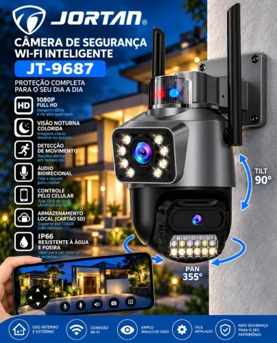 Câmera visão noturna excelente entregamos