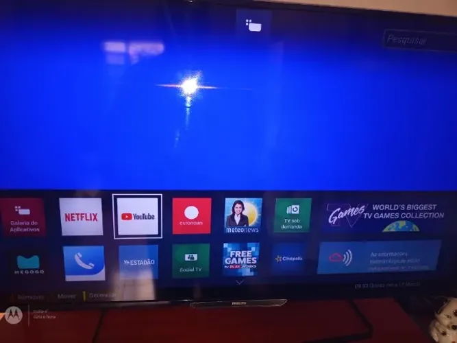 Smart TV Philips 40 polegadas 3D -Vendo