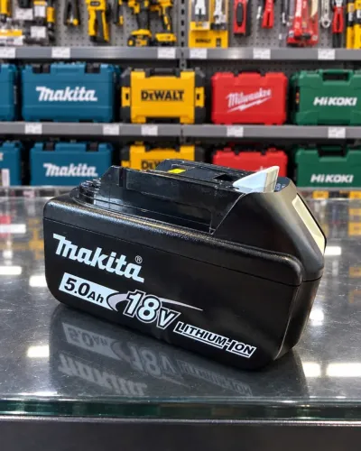 Bateria Makita 18V 5.0Ah BL1850B Original LXT Nova - 90Wh com Indicador de Carga