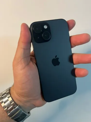 IPhone 15 5G 256gb Black Semi Novo Impecável Todo Original