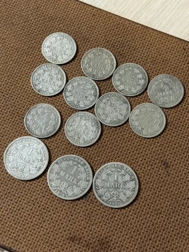 Moedas prata
