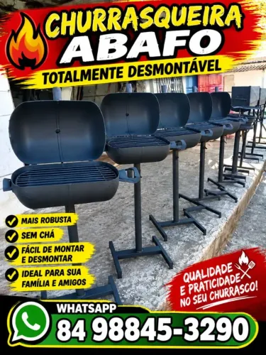 Todos os tipos de churrasqueira