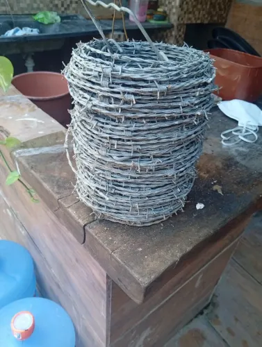 Arame farpado 100 mts de rolo.+ Rolo arame galvanizado