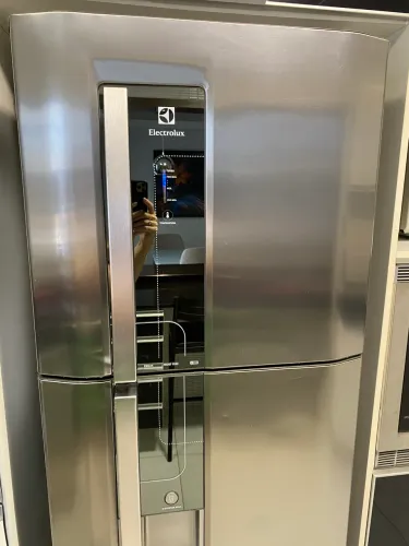 Geladeira Frost Free Electrolux 380l Inox Dw42x
