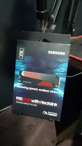 SSD Samsung 990 PRO 2TB - Novo, lacrado.