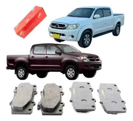 Jogo Pastilha De Freio Dianteiro Trw Para Hilux 2.7 2.8 3.0 