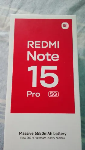 Celular xiaomi note 15 prô 512/8r