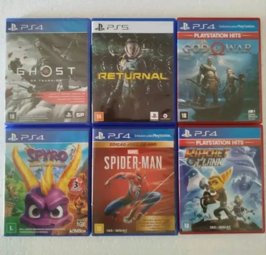 Jogos ps4/Ps5