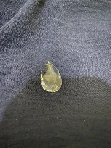 Pingente cristal formato gota