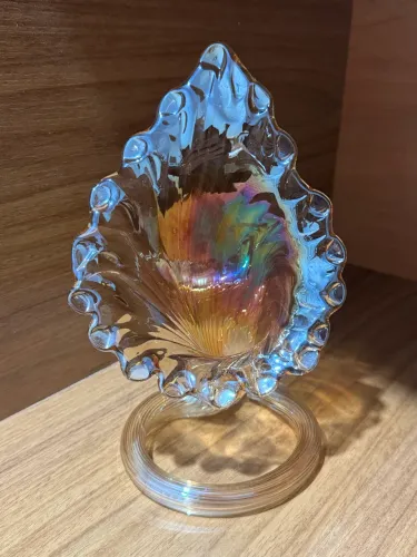 Vaso Murano Cornucópia 650 reais
