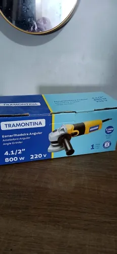 Esmerilhadeira Tramontina 4.1/2 800w
