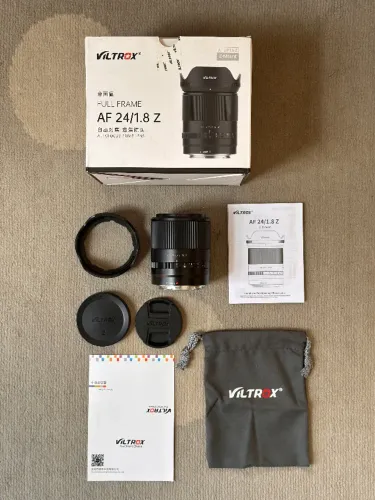 Lente Viltrox AF 24mm 1.8 para Nikon Fullframe