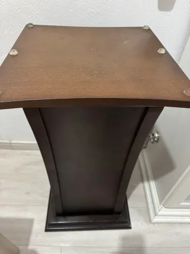 Base / Pé de Madeira para Mesa de Vidro (Excelente Estado)