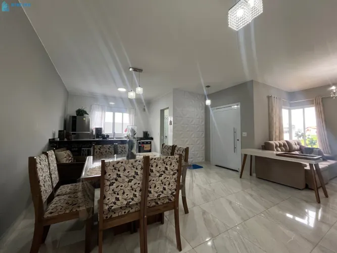 Linda casa Porangaba Cond. Ninho Verde 1 com moveis planejados