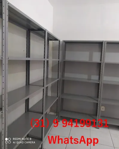 Estantes de aço 5 bandejas Novas Frete grátis