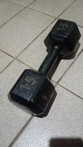 HALTER 15 KG PARA EXERCÍCIOS