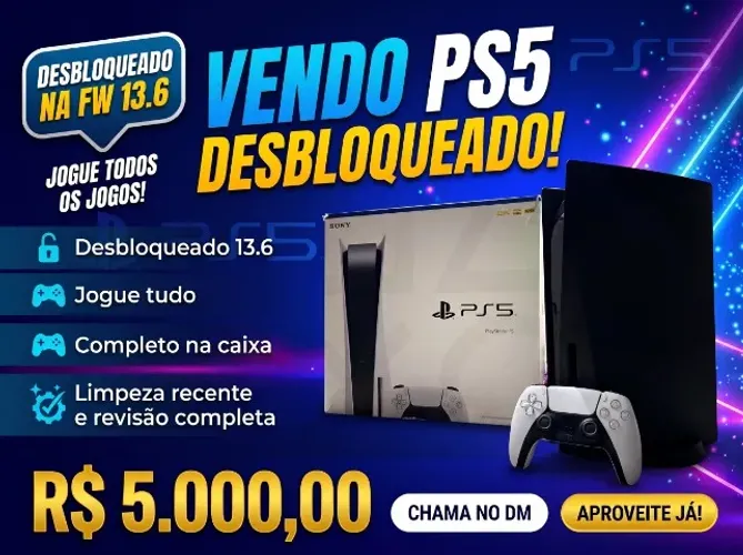 Playstation 5 Desbloqueado