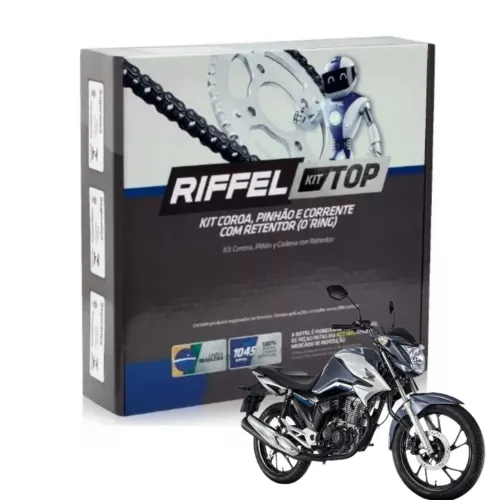 Tração Riffel com Retentor pra Fan 160 , titan e Start