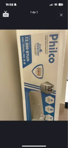 AR CONDICIONADO 12mil BTUS frio/quente NA CAIXA 