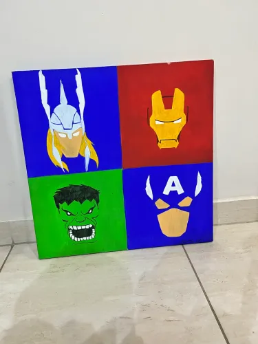 Quadro OS VINGADORES 