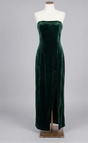 Vestido verde p festa de veludo (serveng grávidas)