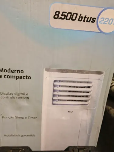 Ar condicionado portátil troco por bike elétrica