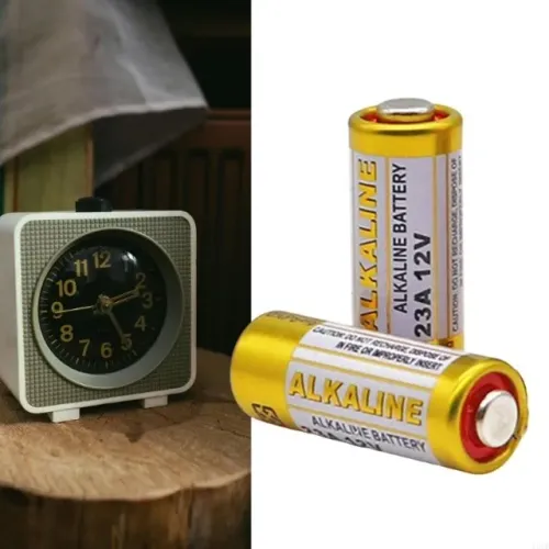bateria alcalina a23 12v por unidades pilha 23a muito mais duração