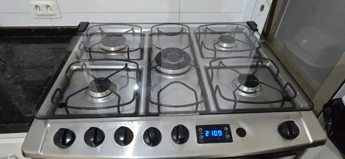 FOGAO 5 BOCAS ELETROLUX PERFEITO