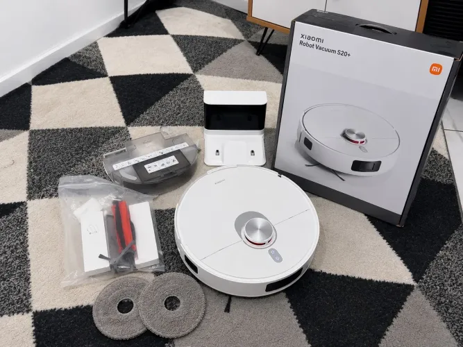 Robô Aspirador Xiaomi S20+ com Passa Pano e Mapeamento a Laser | Semi Novo