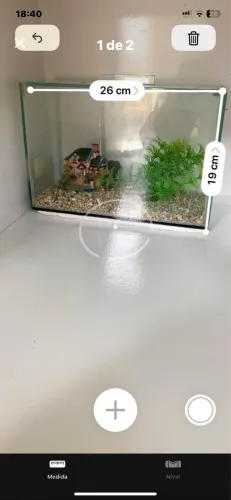 Aquário pequeno 3 L