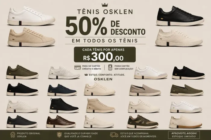 ? VENDO TÊNIS E SAPATOS OSKLEN ORIGINAIS ?