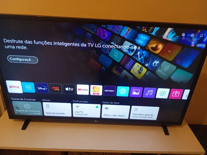 Tv LG 43 polegadas Smart 4k com Bluetooth