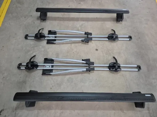 Rack transbike de teto Thule