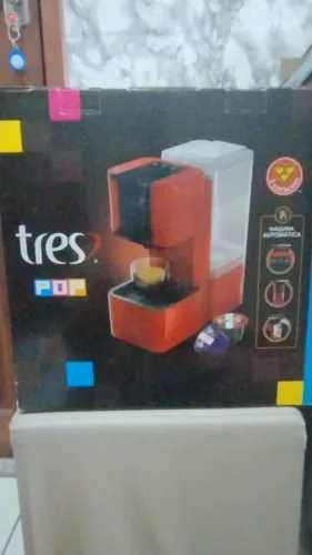 Cafeteira tres ? pop máquina automática