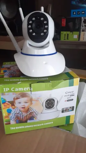 Câmera IP robô wi-fi babá eletrônico