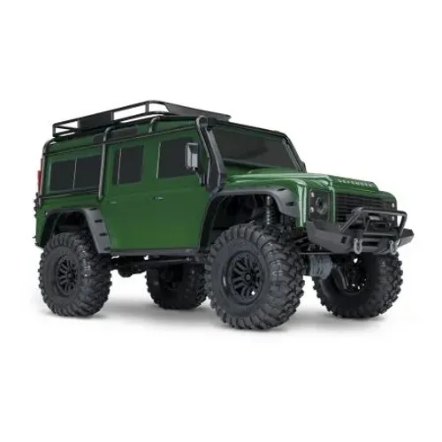 CARRO TRAXXAS 1/10 TRX-4 LAND ROVER DEFENDER TQI SAND 82256-4