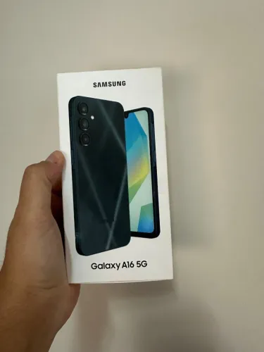 Celular Samsung A16 128gb Tela de 6,7" e Câmera Tripla