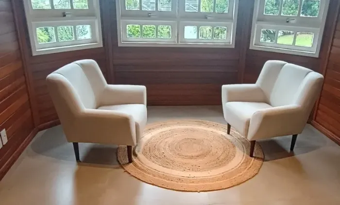 Poltronas e tapete